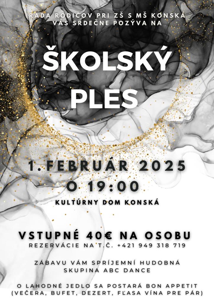 Školský ples 2025