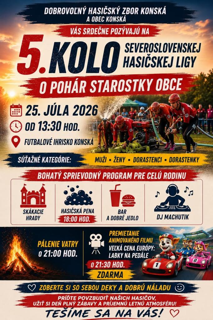 Hasičská liga 5. kolo