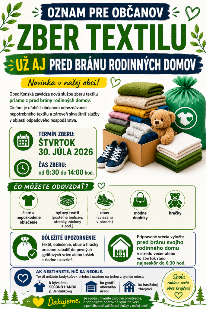 Zber textilu
