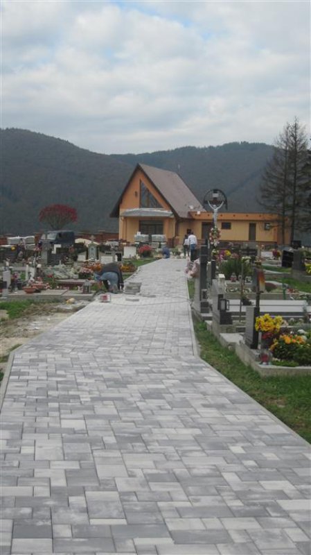 Dom smútku, cintorín r. 2014