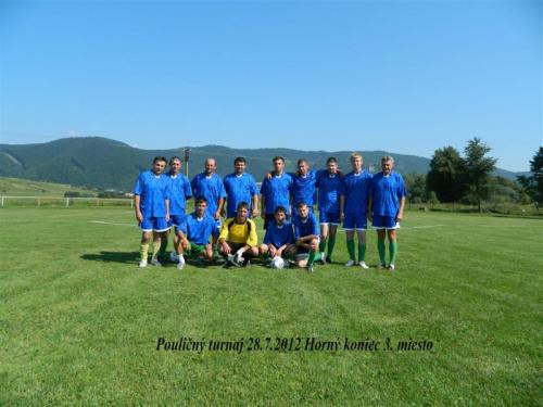 Pouličný futbalový turnaj 28.7.2012