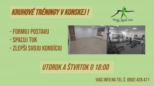 Kruhové tréningy v Konskej
