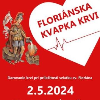 Floriánska kvapka krvi Zbyňov 02.05.2024