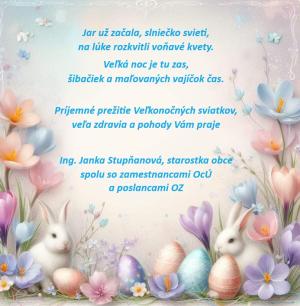 Veľkonočný pozdrav