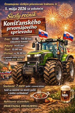Sprievod traktorov